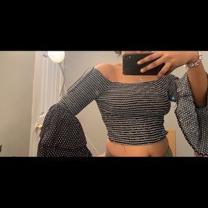 off the shoulder top